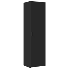 vidaXL fekete szerelt fa magasszekrény 50x42,5x185 cm bútor