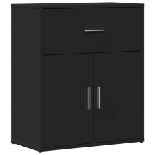 vidaXL fekete szerelt fa tálalószekrény 60 x 31 x 70 cm (840465) bútor