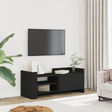 vidaXL fekete szerelt fa TV-szekrény 100 x 35 x 40 cm bútor