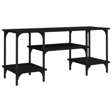 vidaXL fekete szerelt fa TV-szekrény 102x35x45,5 cm (826330) bútor