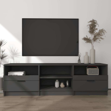 vidaXL fekete szerelt fa TV-szekrény 150 x 33,5 x 45 cm bútor