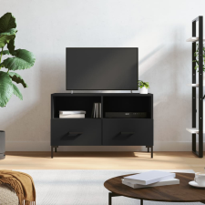 vidaXL fekete szerelt fa TV-szekrény 80 x 36 x 50 cm bútor
