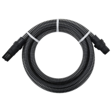vidaXL fekete szívótömlő PVC csatlakozókkal 10 m 22 mm locsolótömlő