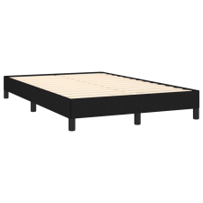 vidaXL fekete szövet ágykeret 120 x 190 cm (379484) ágy és ágykellék