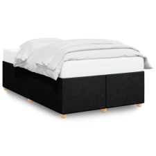 vidaXL fekete szövet ágykeret 120x200 cm ágy és ágykellék