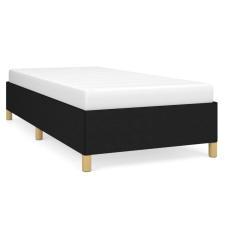vidaXL fekete szövet ágykeret 80 x 200 cm (347119) ágy és ágykellék