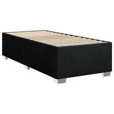 vidaXL fekete szövet ágykeret 90 x 200 cm ágy és ágykellék