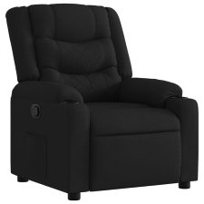 vidaXL fekete szövet dönthető fotel (374129) bútor