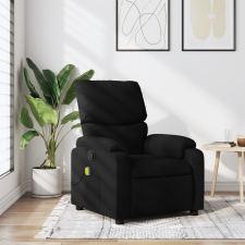 vidaXL fekete szövet dönthető masszázsfotel masszázsfotel