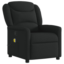 vidaXL fekete szövet dönthető masszázsfotel (4015608) masszázsfotel