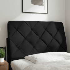 vidaXL fekete szövet fejtámla párna 90 cm (4019200) ágy és ágykellék
