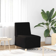 vidaXL fekete szövet kanapéfotel 55 cm bútor