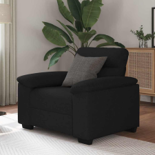 vidaXL fekete szövet kanapéfotel 60 cm bútor