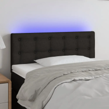 vidaXL fekete szövet LED-es fejtámla 100x5x78/88 cm ágy és ágykellék