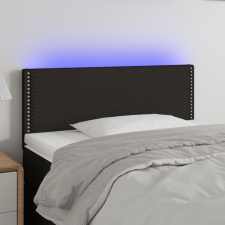 vidaXL fekete szövet LED-es fejtámla 80 x 5 x 78/88 cm ágy és ágykellék