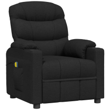 vidaXL fekete szövet masszázsfotel (348084) masszázsfotel