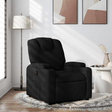 vidaXL fekete szövet relaxfotel bútor