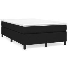 vidaXL fekete szövet rugós ágykeret 120x200 cm (3120848) ágy és ágykellék