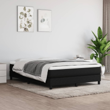 vidaXL fekete szövet zsebrugós ágymatrac 140 x 190 x 20 cm ágy és ágykellék