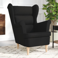 vidaXL fekete szövetfotel 74 x 84 x 100 cm bútor