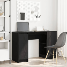 vidaXL fekete tölgy forgácslap íróasztal 120x42x76 cm íróasztal