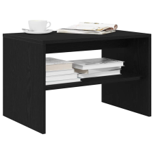 vidaXL fekete tölgy színű szerelt fa TV-szekrény 60x40x40 cm bútor