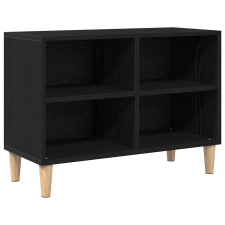 vidaXL Fekete tölgy TV szekrény - 69.5x30x50 cm, Mérnöki fából készült (862583) bútor