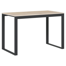 vidaXL fekete-tölgyszínű forgácslap számítógépasztal 110 x 60 x 73 cm (30199) bútor