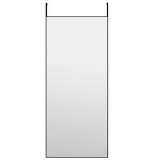 vidaXL fekete üveg és alumínium ajtótükör 40x100 cm (327408) bútor