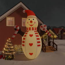 vidaXL felfújható hóember LED-ekkel 630 cm karácsonyi dekoráció