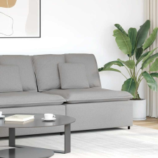 vidaXL felhőszürke moduláris kanapé sarokmodul párnákkal 100 cm bútor