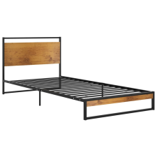 vidaXL fém ágykeret 100 x 200 cm (324863) ágy és ágykellék