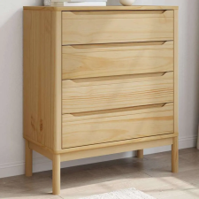 vidaXL FLORO Fenyőfa Komód - 4 Fiókos - 76,5x39x90,5 cm bútor