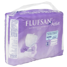 vidaXL Flufsan 14 db inkontinenciapelenka felnőtteknek XL-es méret gyógyászati segédeszköz