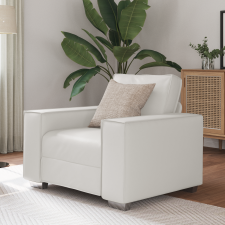 vidaXL Fotel, Fehér, 59 cm, Műbőr bútor