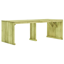 vidaXL FSC impregnált fenyőfa kerti asztal  220 x 101,5 x 80 cm kerti bútor