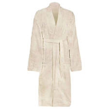 vidaXL Fürdőköpeny Krém s Pamut lakástextília