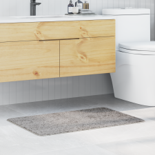 vidaXL Fürdőszoba Szőnyeg Négyszögletes Szürke 60x90 cm Polipropilén Csúszásmentes lakástextília