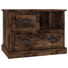 vidaXL füstös tölgy színű éjjeliszekrény 60x39x45 cm (816365) bútor