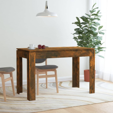 vidaXL füstös tölgy színű szerelt fa étkezőasztal 120 x 60 x 76 cm bútor