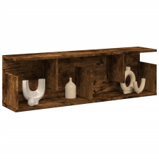 vidaXL füstös tölgy színű szerelt fa faliszekrény 100 x 20 x 30 cm bútor