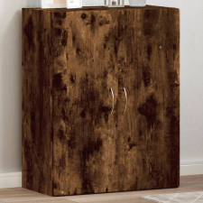 vidaXL füstös tölgy színű szerelt fa irattartó szekrény 60x32x77,5 cm irattároló szekrény