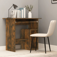 vidaXL Füstös tölgy színű szerelt fa íróasztal 80 x 45 x 74 cm íróasztal