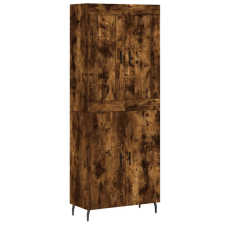 vidaXL füstös tölgy színű szerelt fa magasszekrény 69,5 x 34 x 180 cm (3199574) bútor