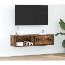 vidaXL füstös tölgy színű szerelt fa TV-szekrény 100x31x25,5cm (861480) bútor
