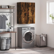 vidaXL füstös tölgyszínű fali szekrény 69,5 x 34 x 90 cm bútor