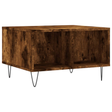 vidaXL füstös tölgyszínű fatermék dohányzóasztal 60x50x36,5 cm (830545) bútor