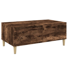 vidaXL füstös tölgyszínű fatermék dohányzóasztal 90x50x36,5 cm (821113) bútor