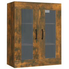 vidaXL füstös tölgyszínű függő faliszekrény 69,5 x 34 x 90 cm (817390) bútor