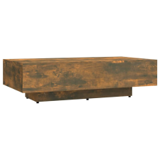 vidaXL füstös tölgyszínű szerelt fa dohányzóasztal 115 x 60 x 31 cm (815762) bútor